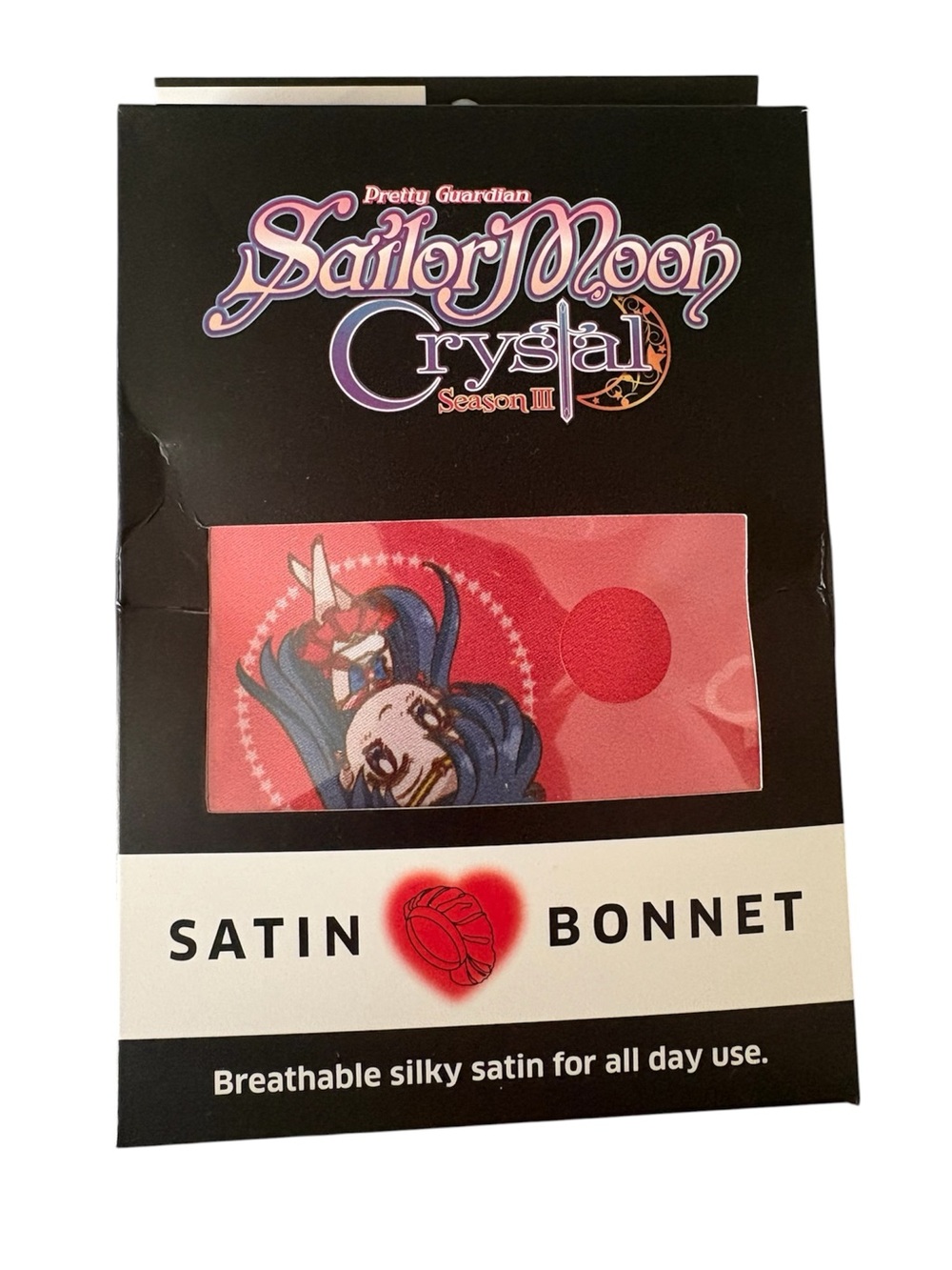 Sailor Mars Satin Bonnet